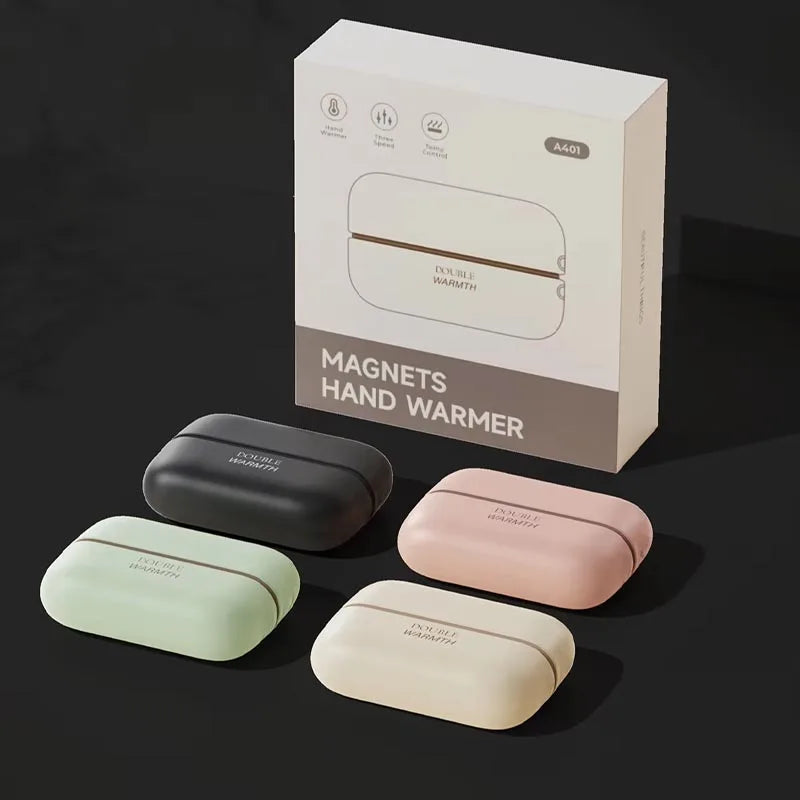 Novya™ Ultra-Warm Pro: 2-in-1 Instant Hand Warmer & Power Bank